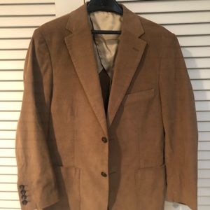 Tan corduroy sports coat